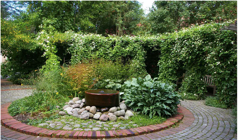 jardin exterior